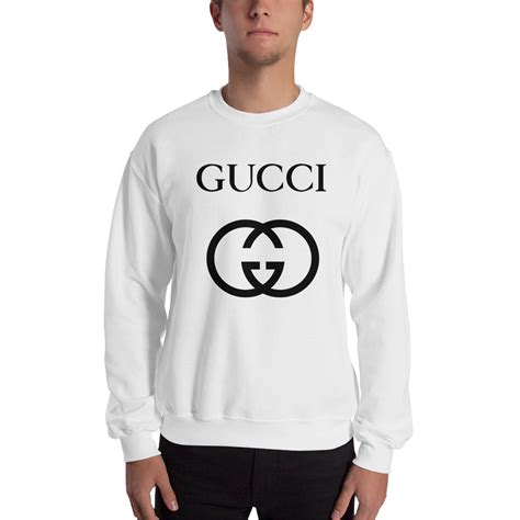 white gucci crewneck